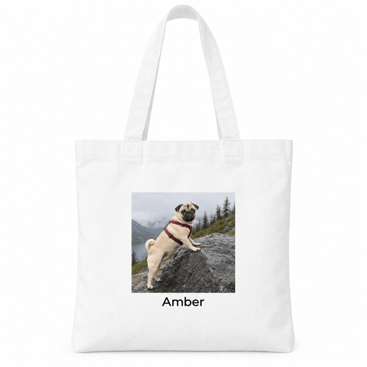 Personalised Pet Photo Classic Tote Bag - PetSelfie - Petselfie