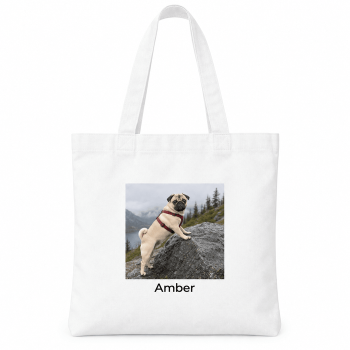 Personalised Pet Photo Classic Tote Bag - PetSelfie - Petselfie