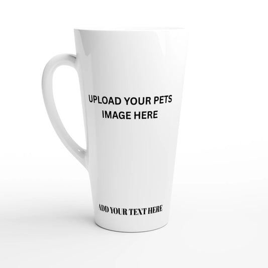 Personalised Pet Photo Latte Mug - PetSelfie - Petselfie