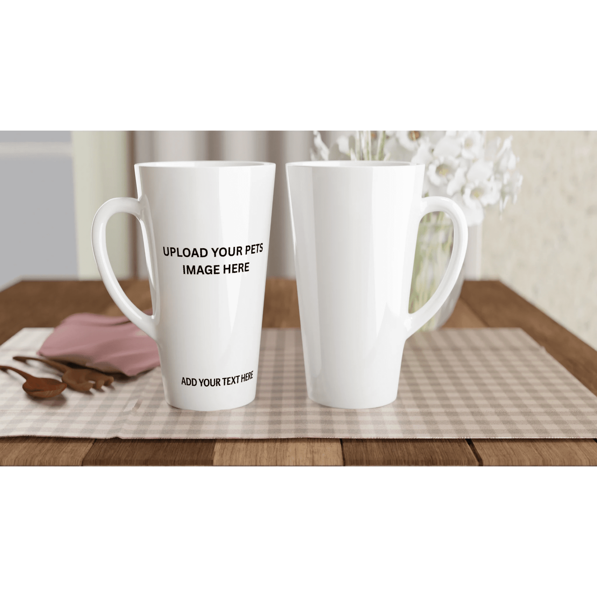 Personalised Pet Photo Latte Mug - PetSelfie - Petselfie