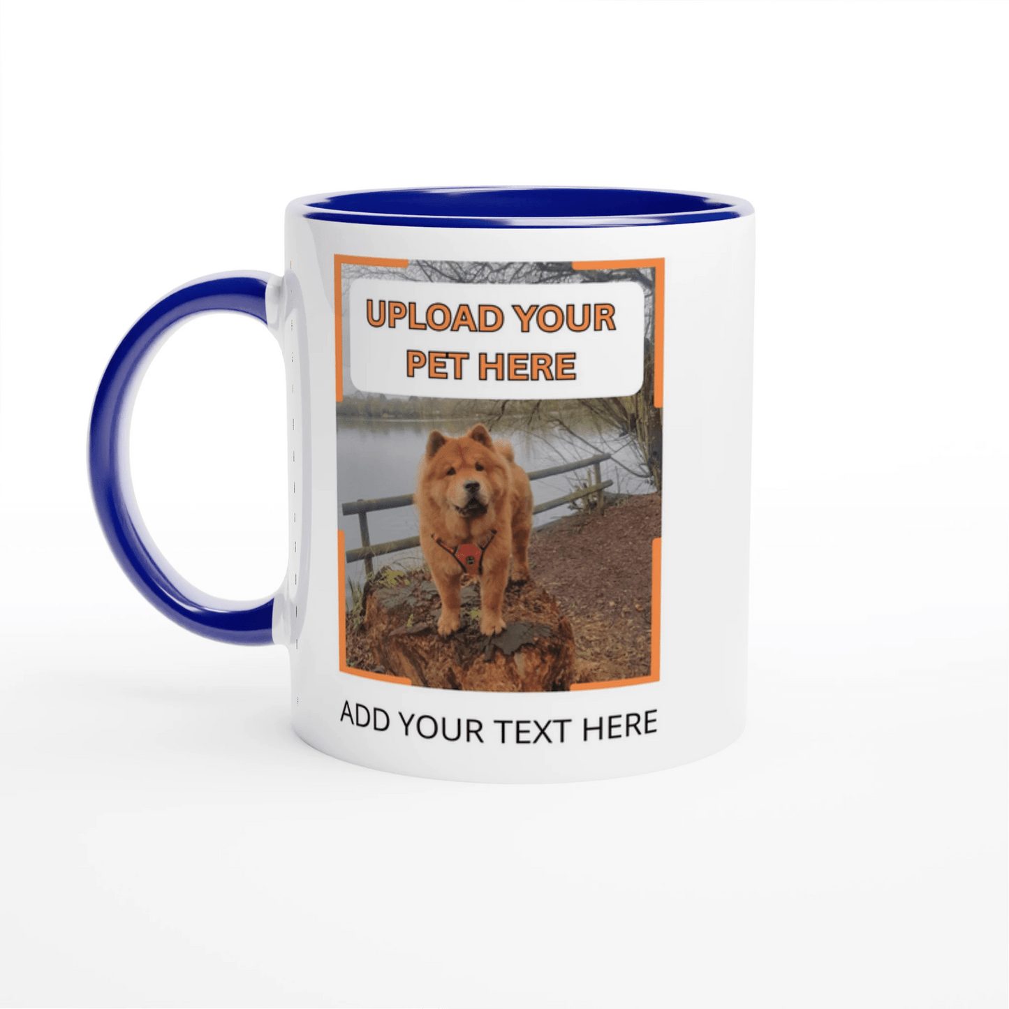 Personalised Pet Photo Mug with Colour - Petselfie - Petselfie