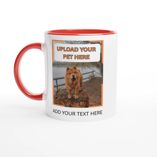 Personalised Pet Photo Mug with Colour - PetSelfie - Petselfie