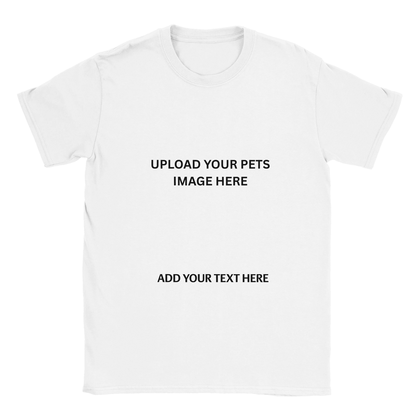 Personalised Pet Photo T-Shirt - PetSelfie - Petselfie