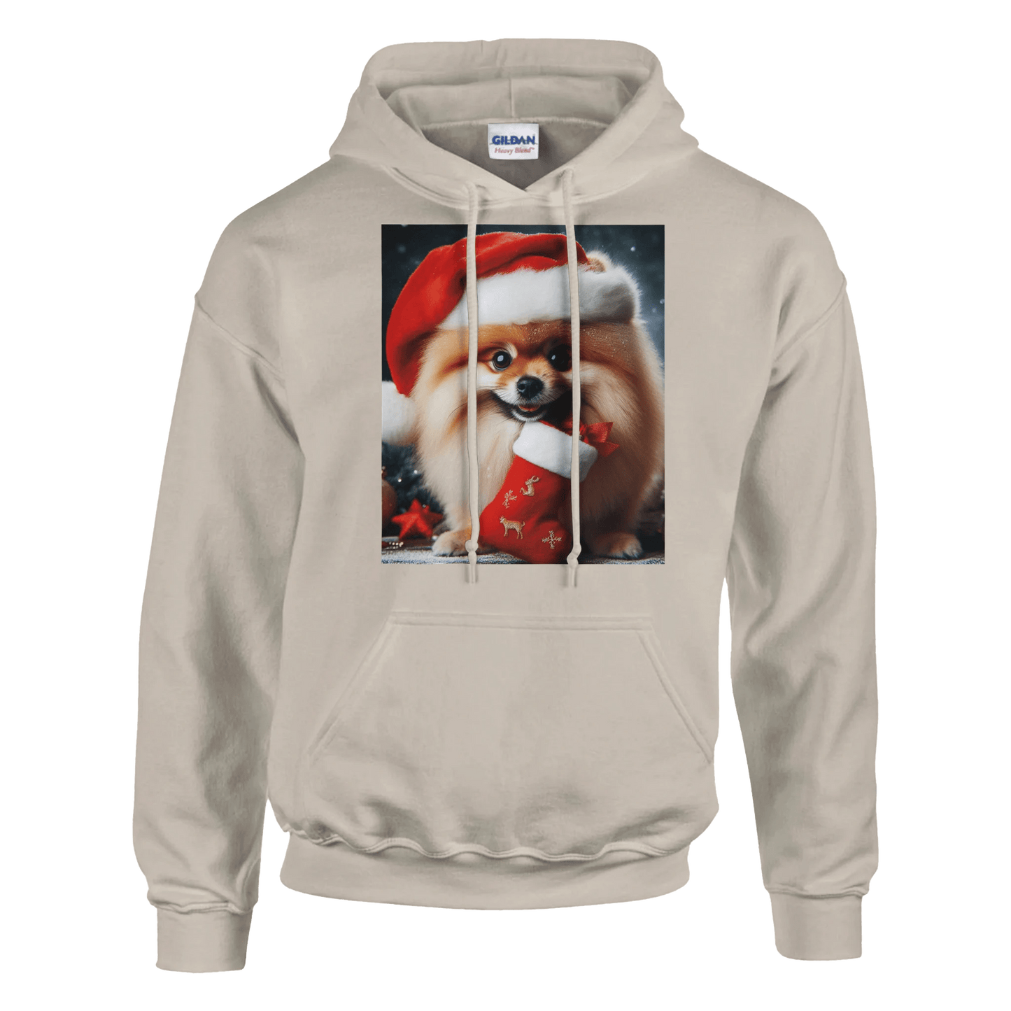 Pomeranian Dog Christmas Hoodie - Petselfie