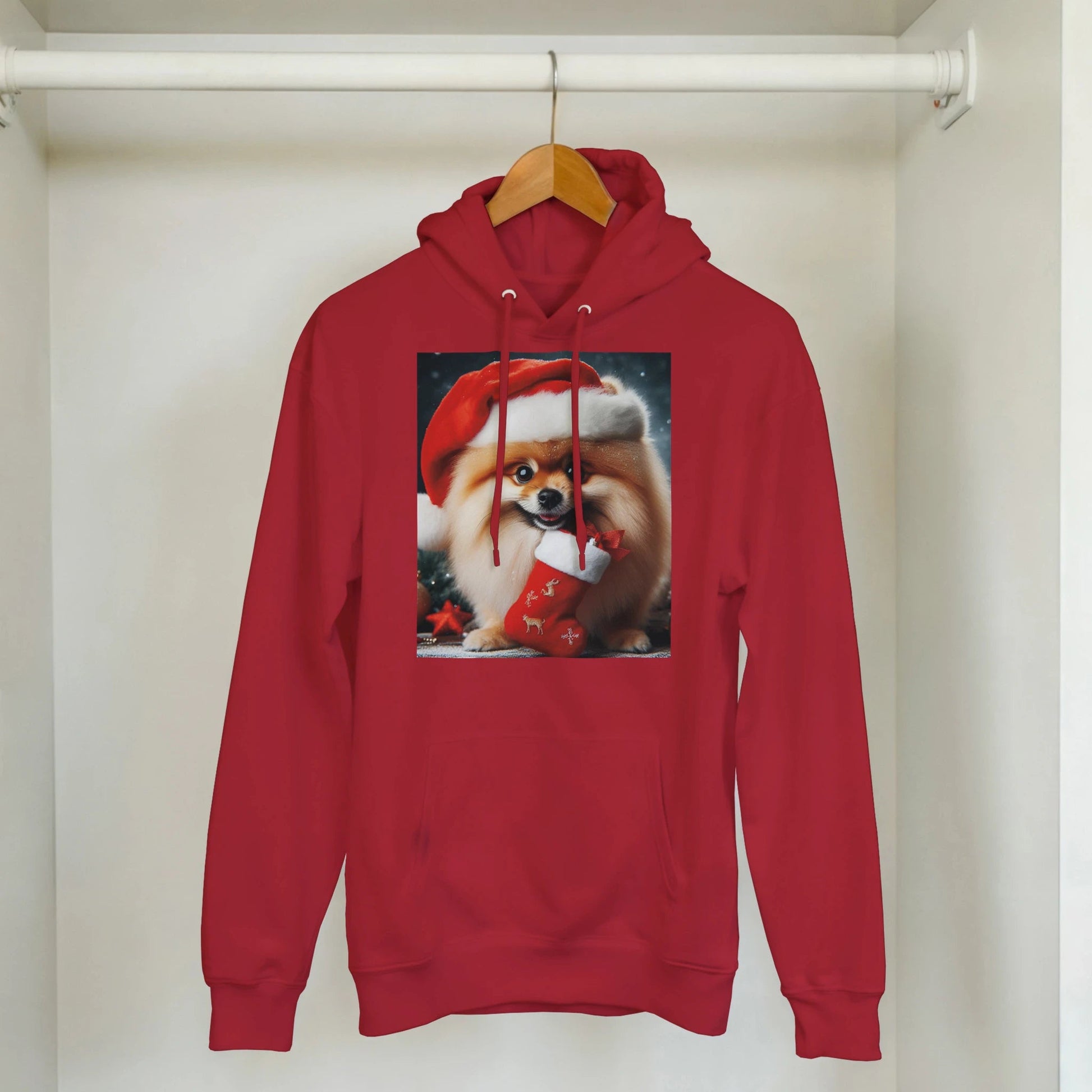 Pomeranian Dog Christmas Hoodie - Petselfie