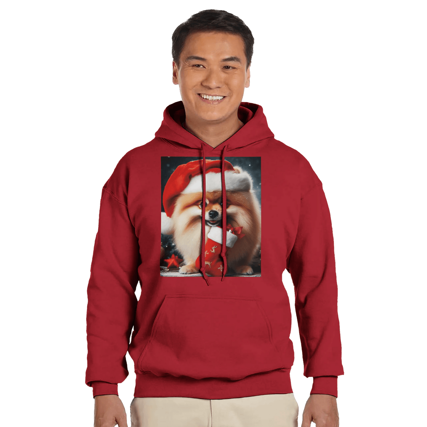Pomeranian Dog Christmas Hoodie - Petselfie