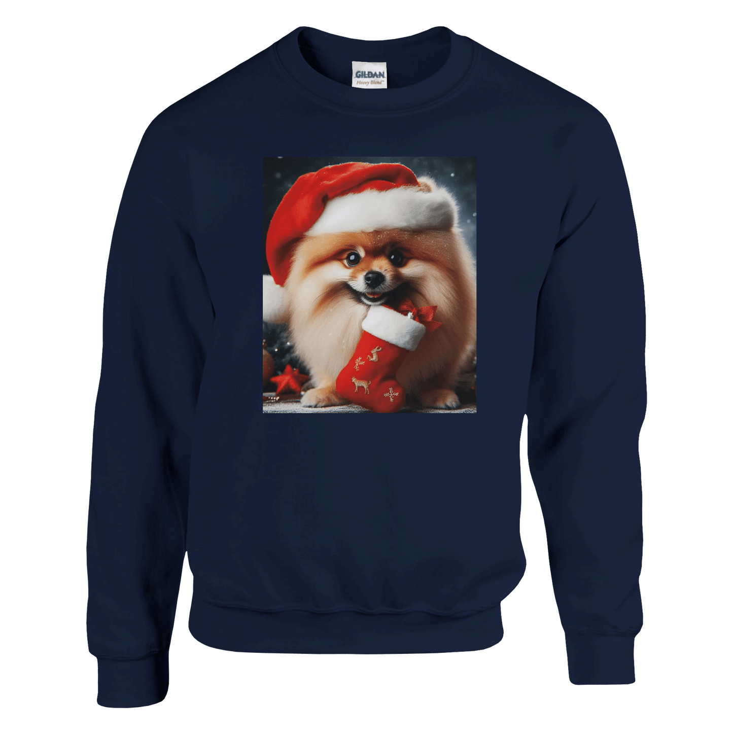 Pomeranian Dog Christmas Sweatshirt - Petselfie