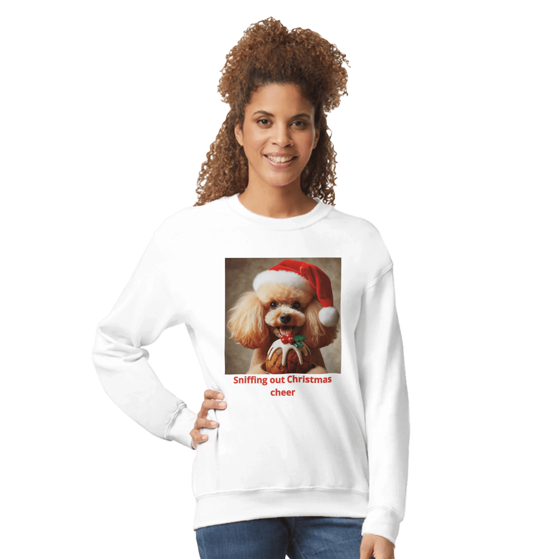 Poodle Christmas Classic Unisex Crewneck Sweatshirt - Petselfie