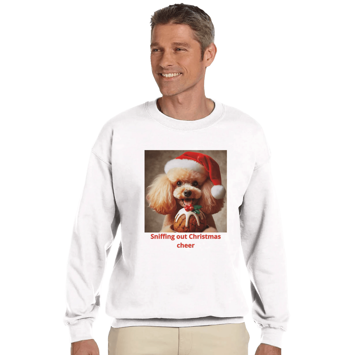 Poodle Christmas Classic Unisex Crewneck Sweatshirt - Petselfie