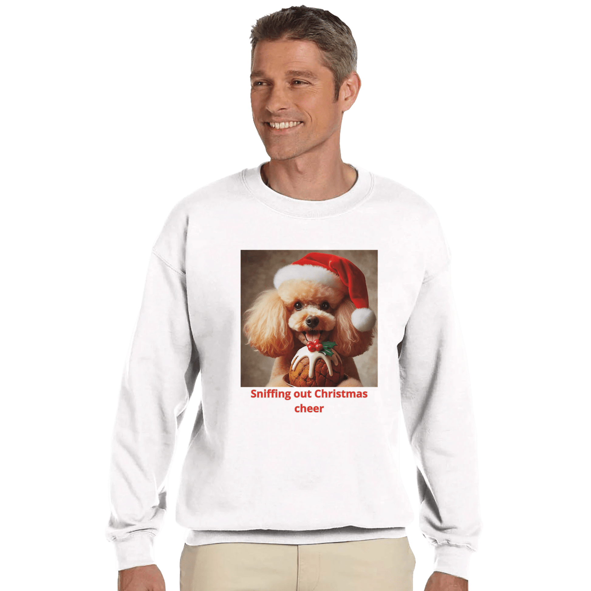 Poodle Christmas Classic Unisex Crewneck Sweatshirt - Petselfie