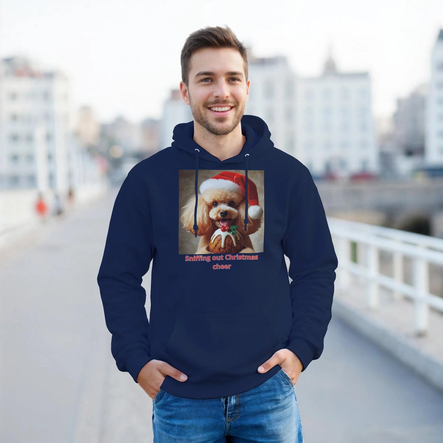Poodle Christmas Classic Unisex Pullover Hoodie - Petselfie