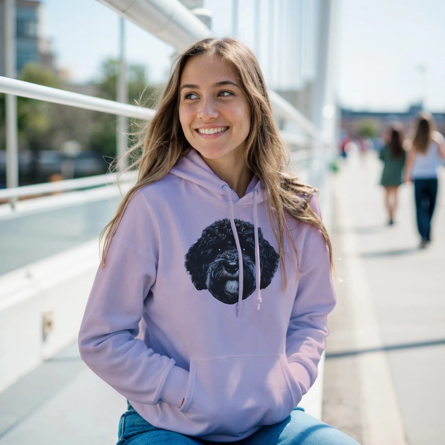 Portuguese Water Dog Hoodie - PetSelfie - Petselfie