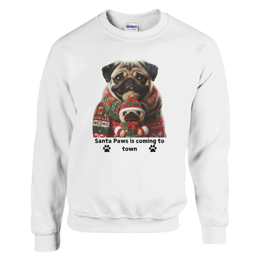 Pug Christmas Sweatshirt - Petselfie