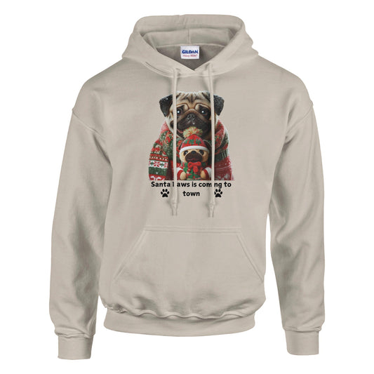 Pug Dog Christmas Hoodie - Petselfie