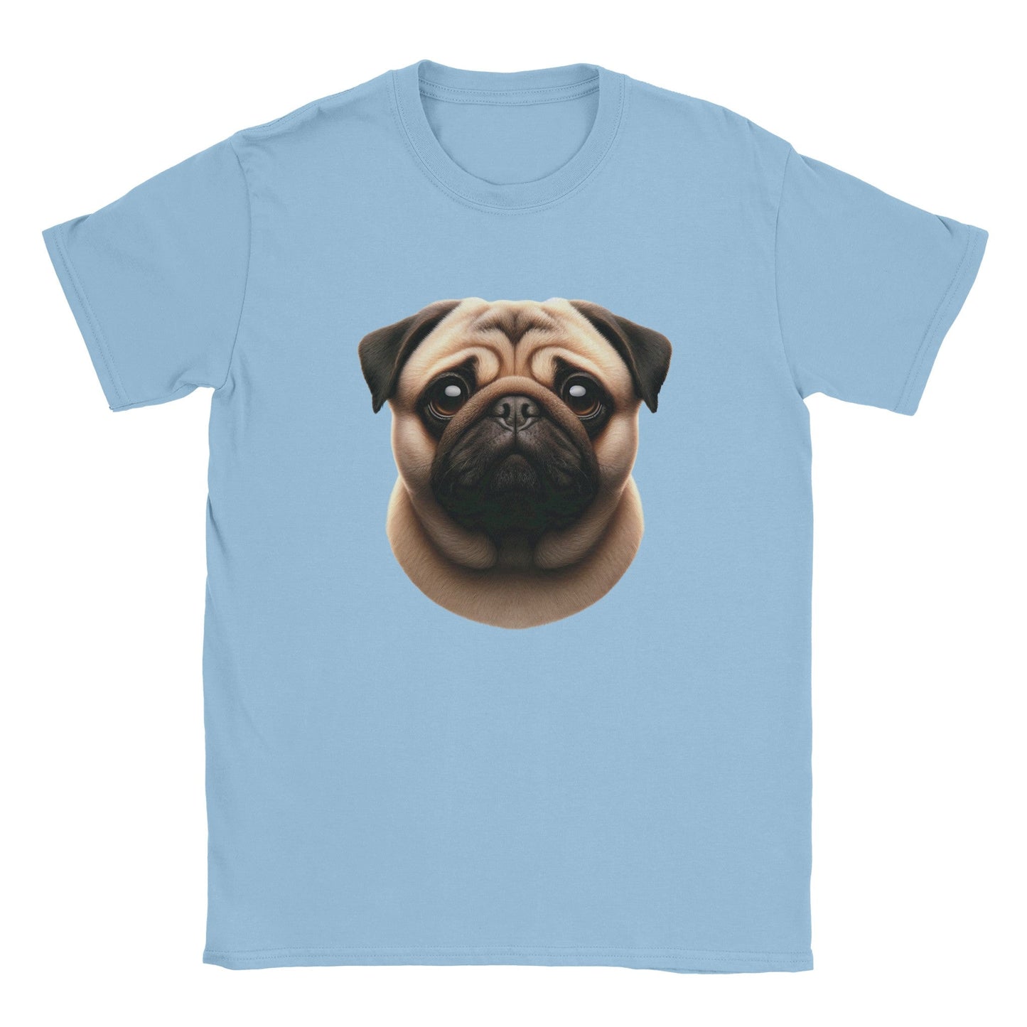 Pug Dog T-Shirt - PetSelfie - Petselfie