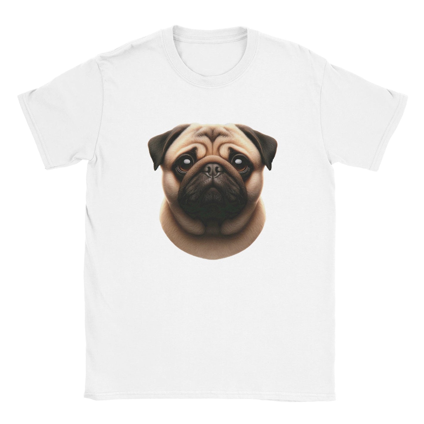Pug Dog T-Shirt - PetSelfie - Petselfie