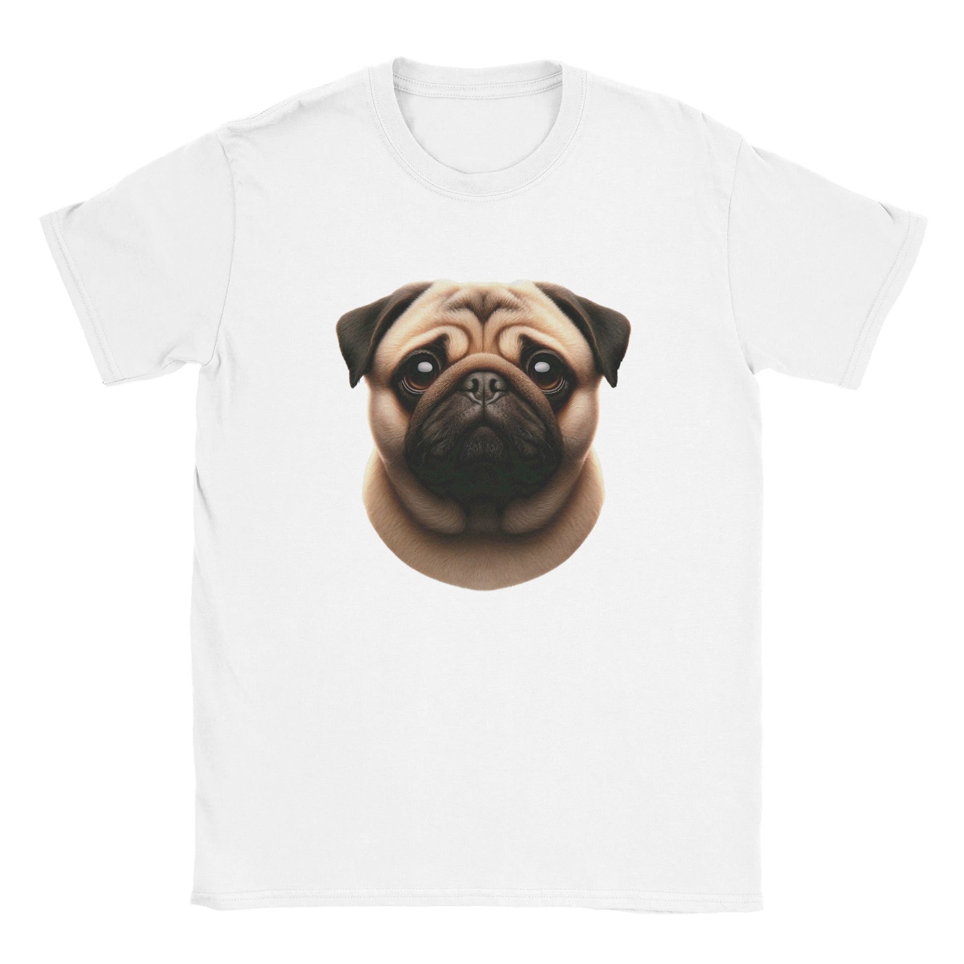 Pug Dog T-Shirt - PetSelfie - Petselfie