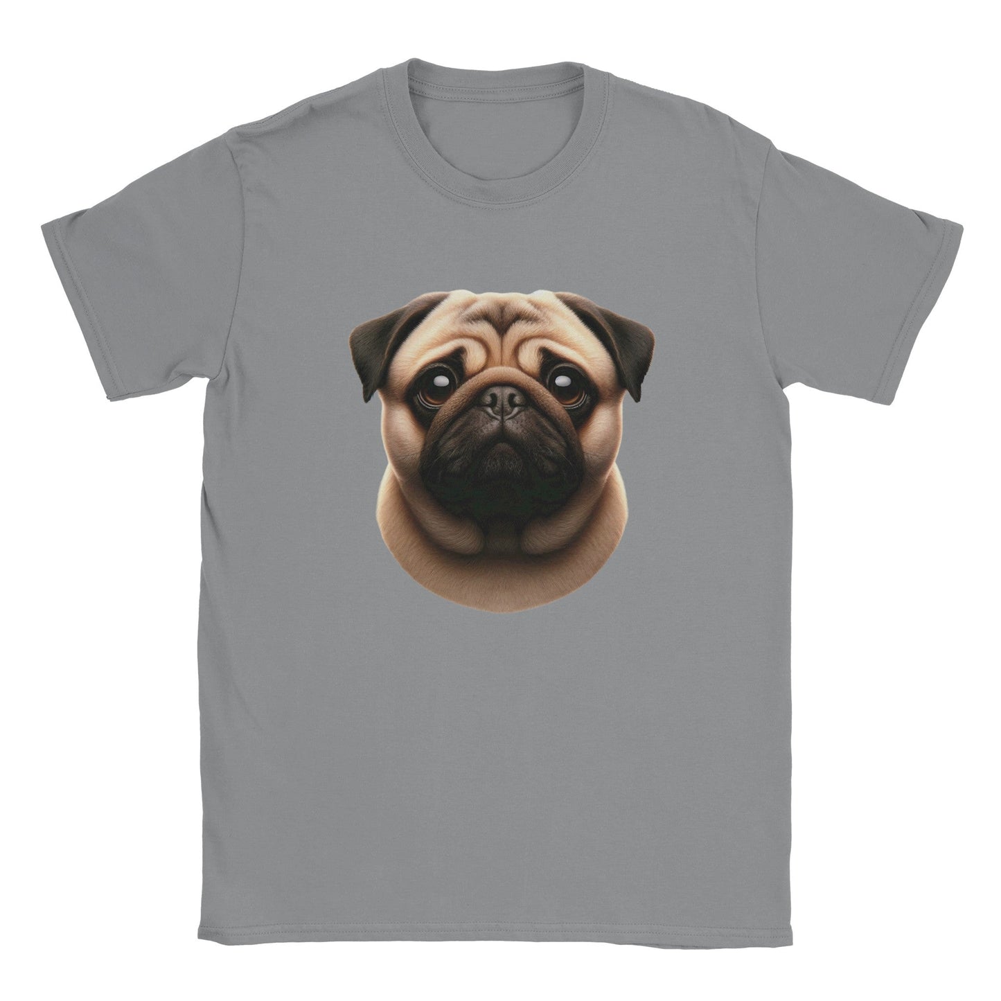 Pug Dog T-Shirt - PetSelfie - Petselfie