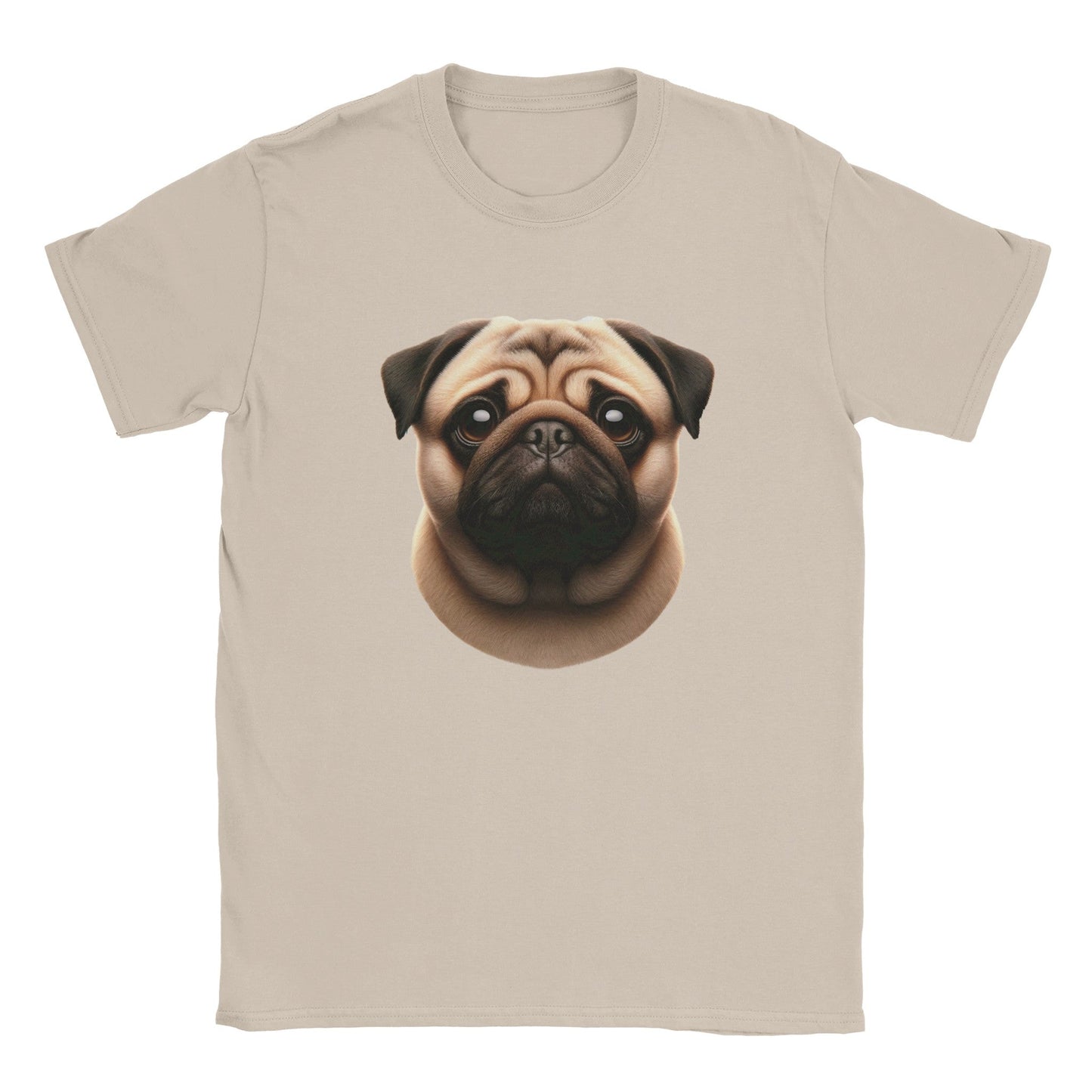 Pug Dog T-Shirt - PetSelfie - Petselfie