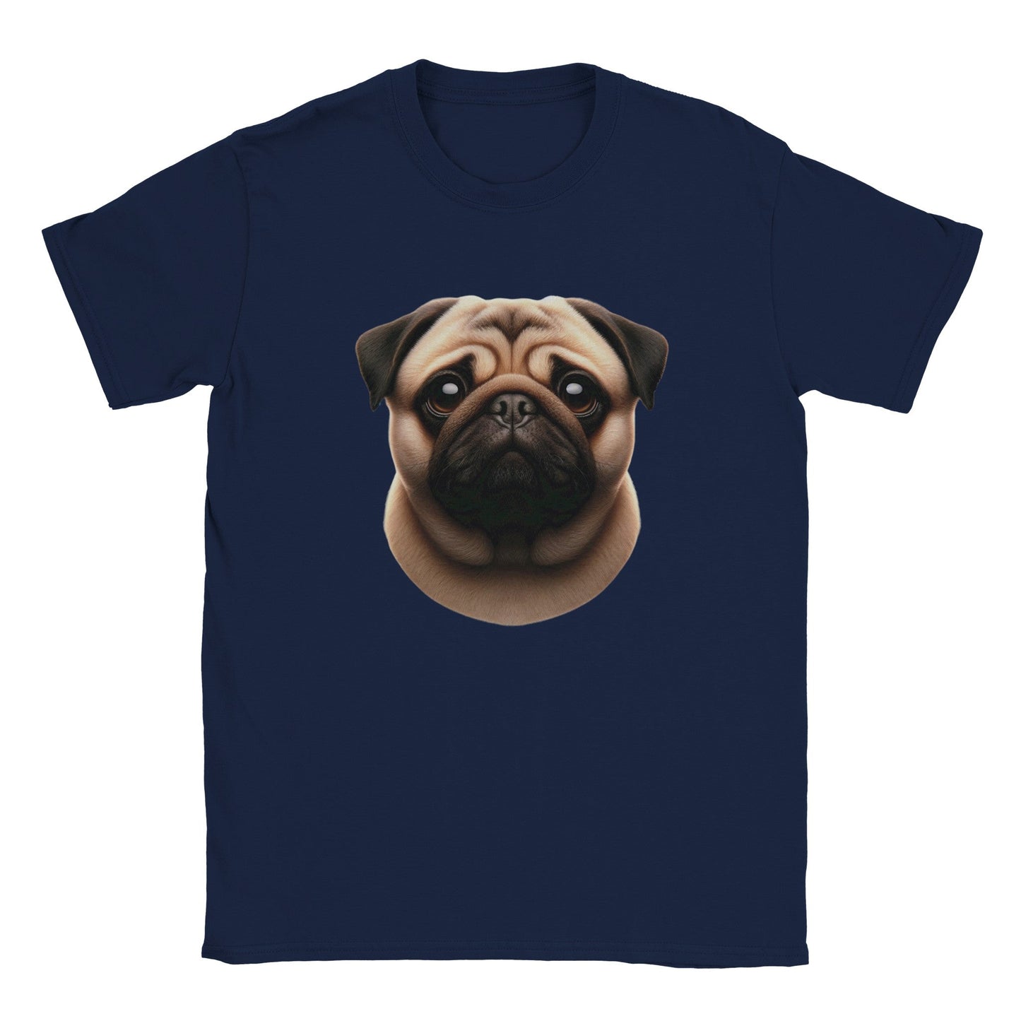 Pug Dog T-Shirt - PetSelfie - Petselfie