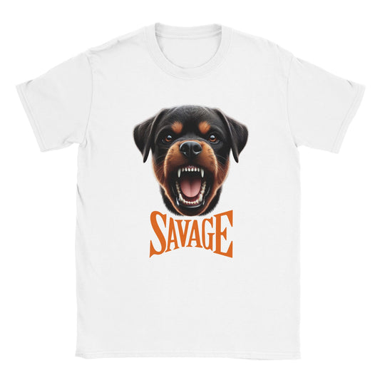 Rottweiler Puppy SAVAGE T-shirt - Petselfie