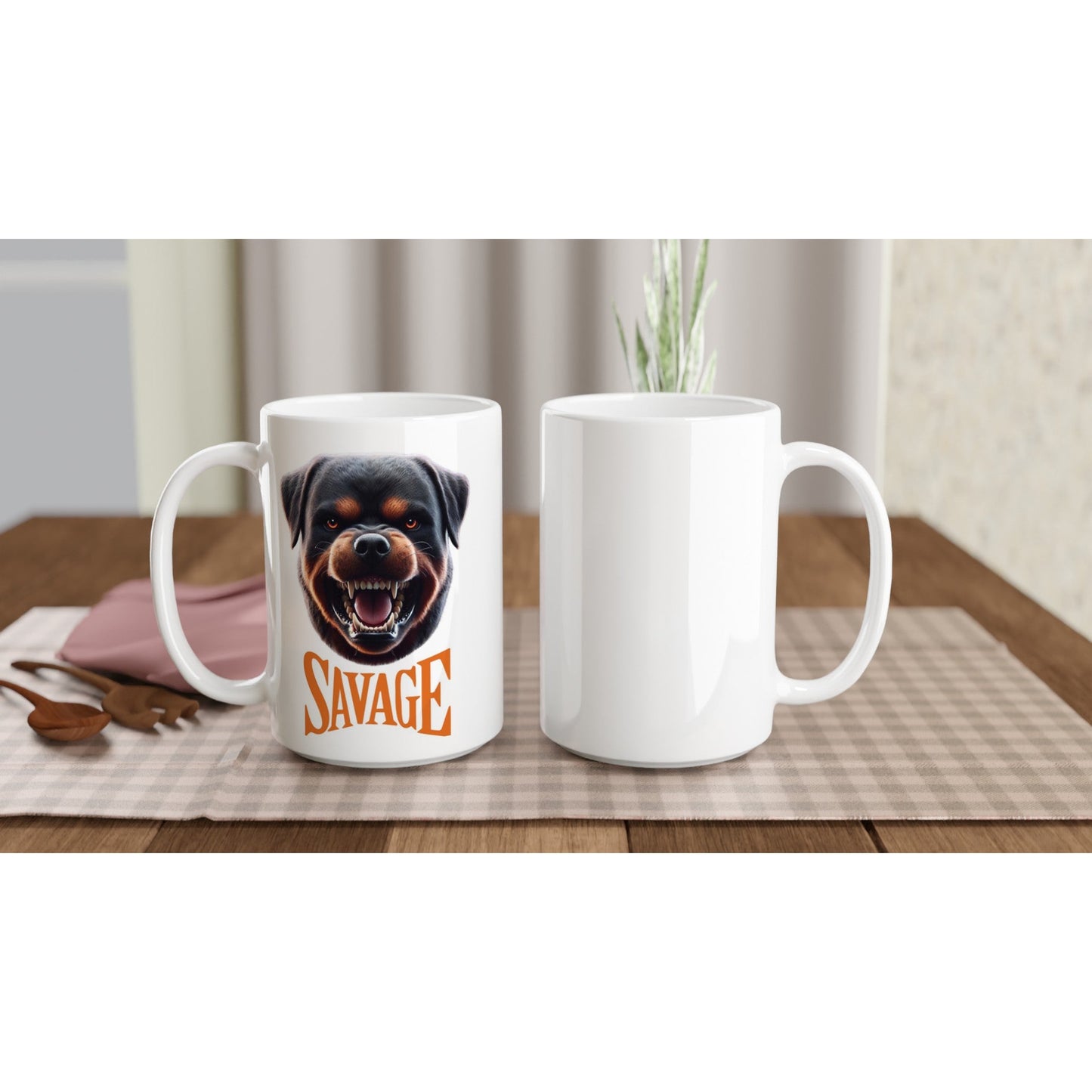 Rottweiler SAVAGE Mug - Petselfie