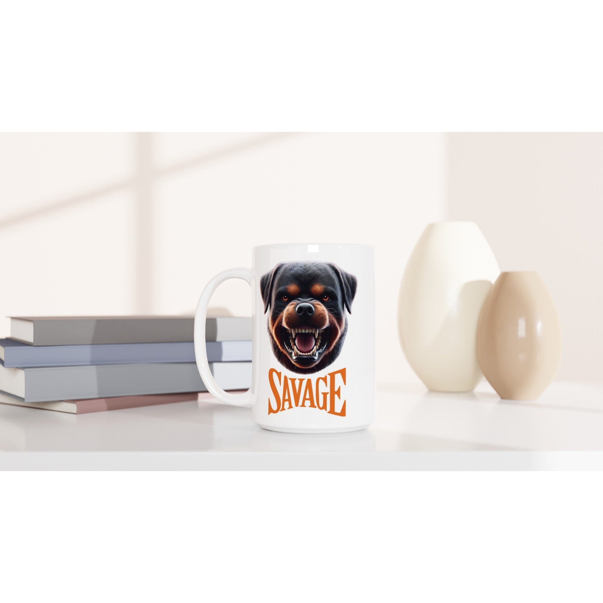 Rottweiler SAVAGE Mug - Petselfie
