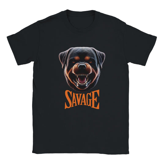 Rottweiler SAVAGE T-shirt - Petselfie