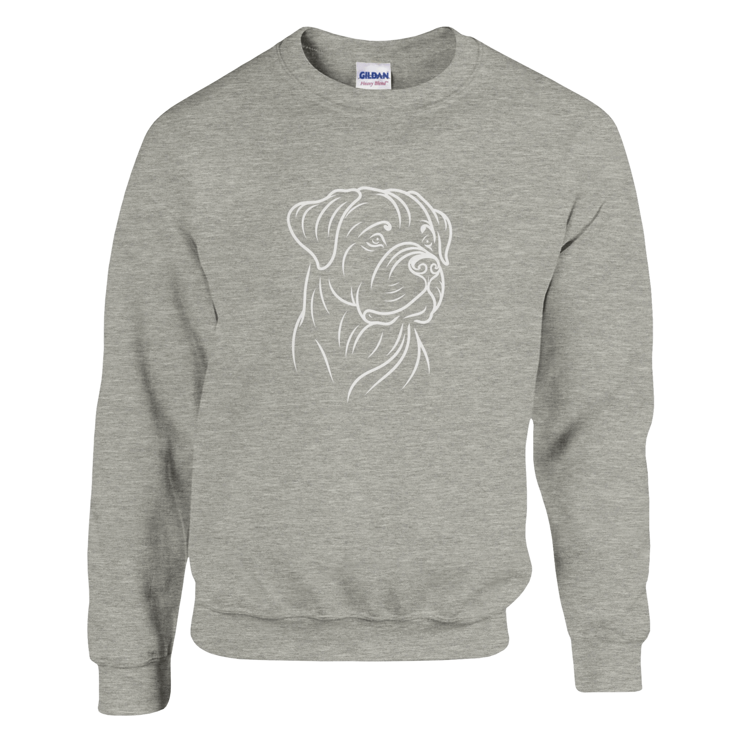 Rottweiler Silhouette Sweatshirt - Petselfie