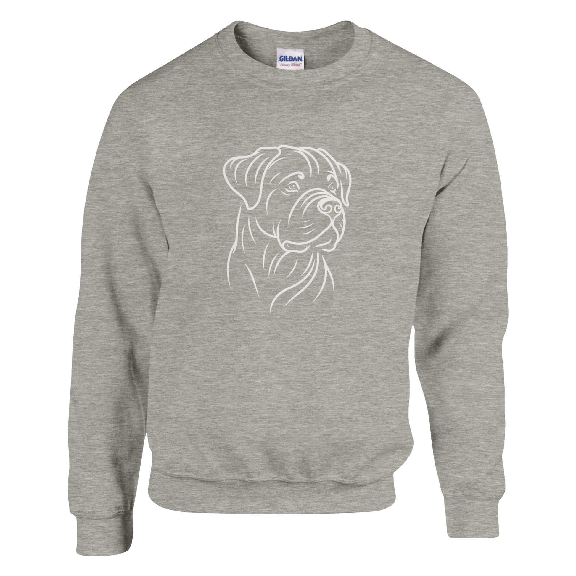 Rottweiler Silhouette Sweatshirt - Petselfie