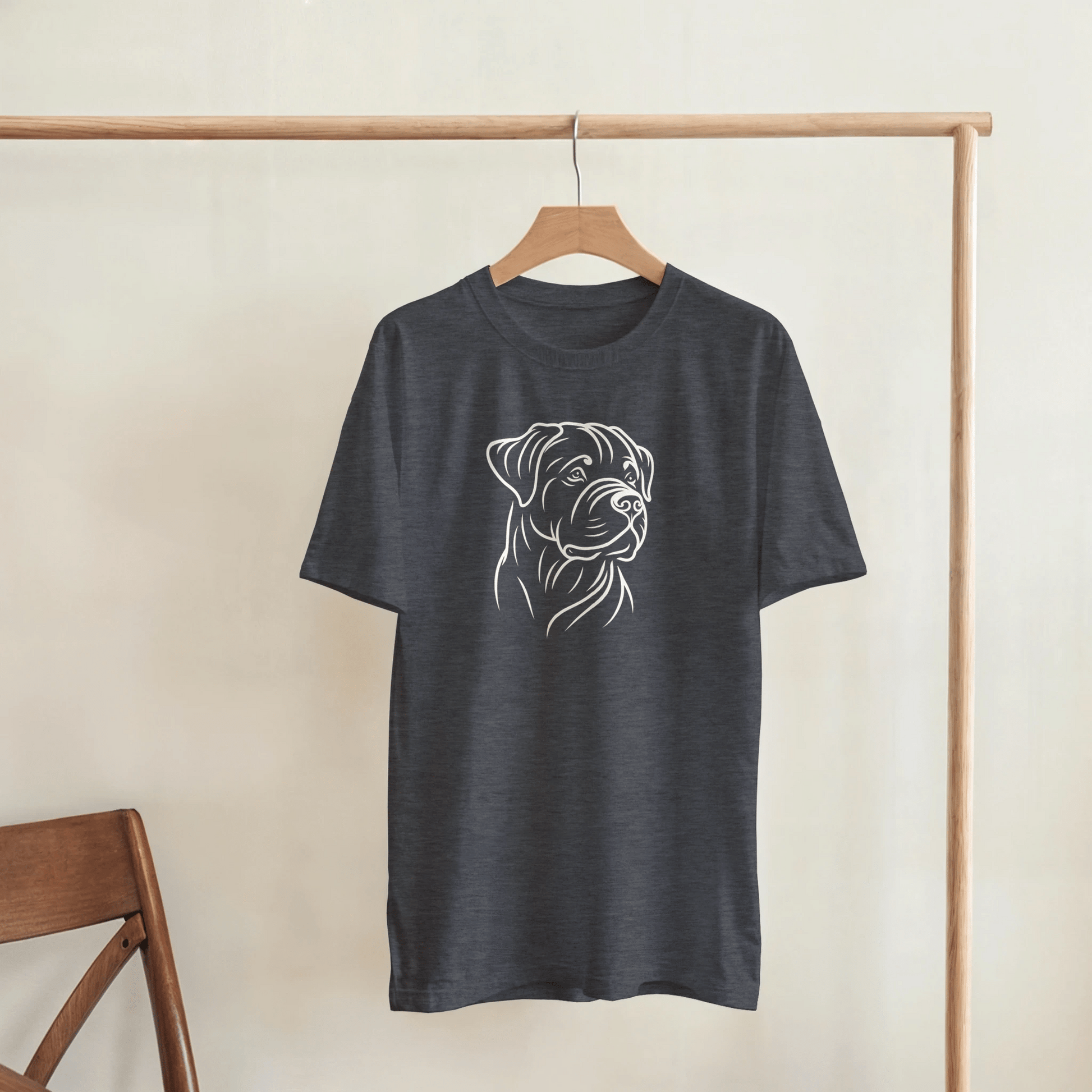 Rottweiler Silhouette T-shirt - Petselfie