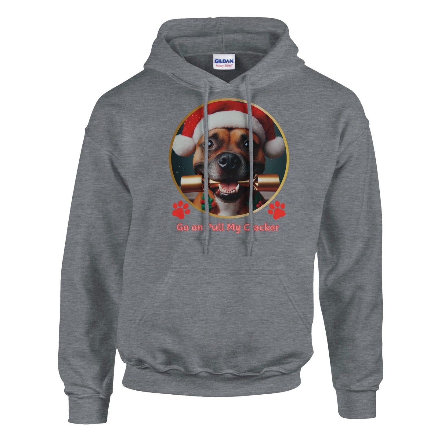 Staffordshire Bull Terrier Christmas Hoodie - Petselfie