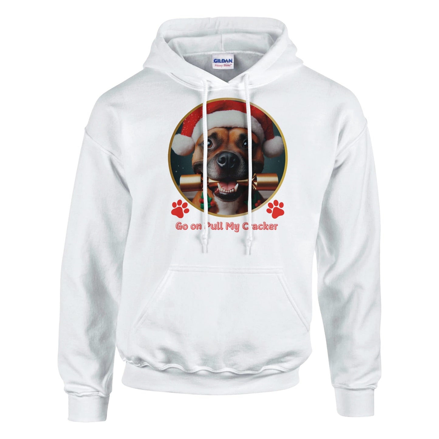 Staffordshire Bull Terrier Christmas Hoodie - Petselfie