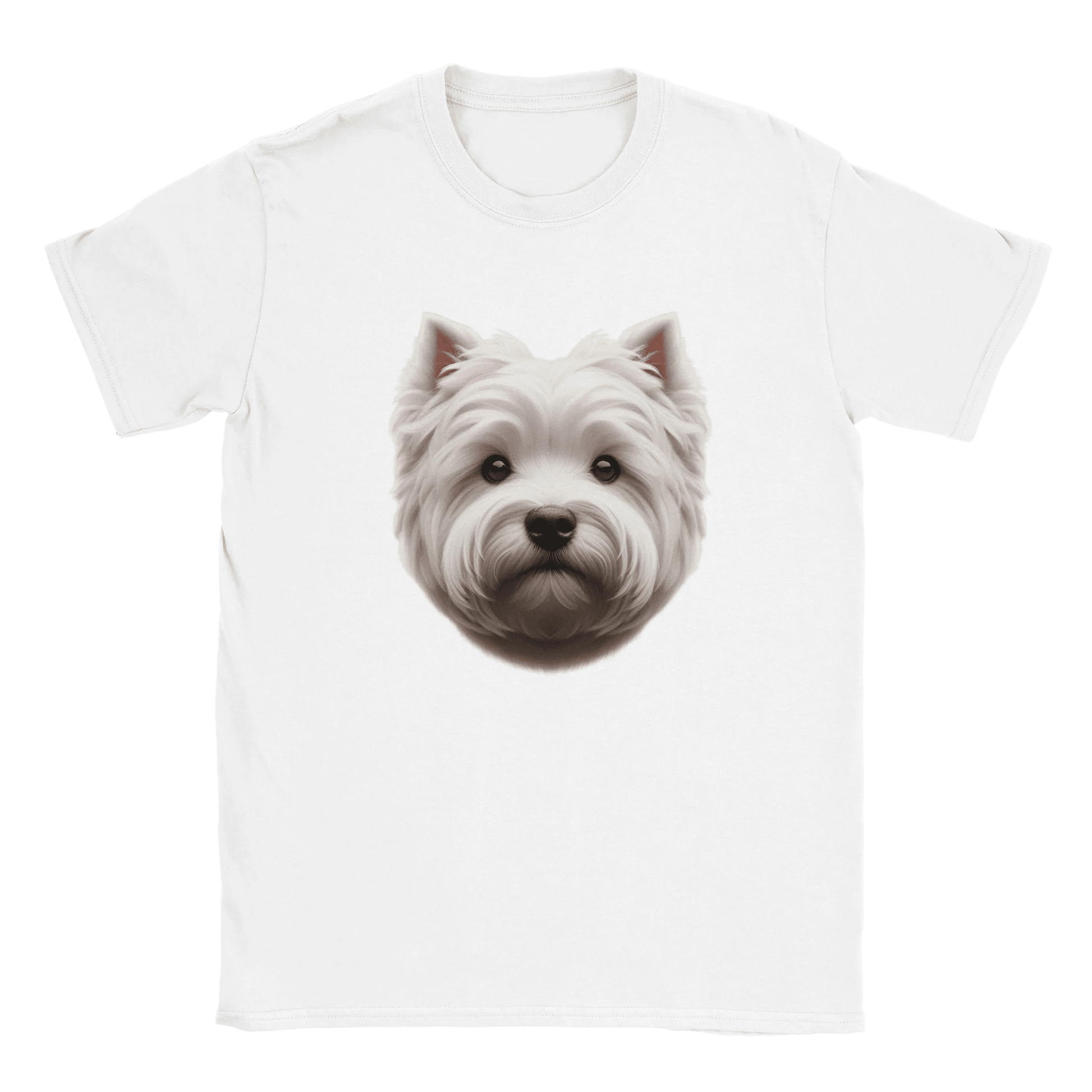 West Highland White Terrier Dog T-Shirt - PetSelfie - Petselfie