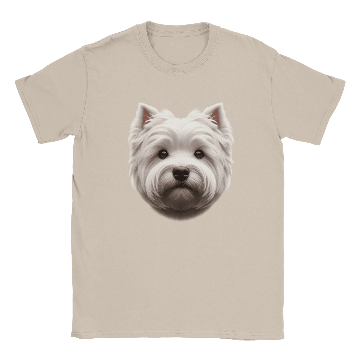 West Highland White Terrier Dog T-Shirt - PetSelfie - Petselfie
