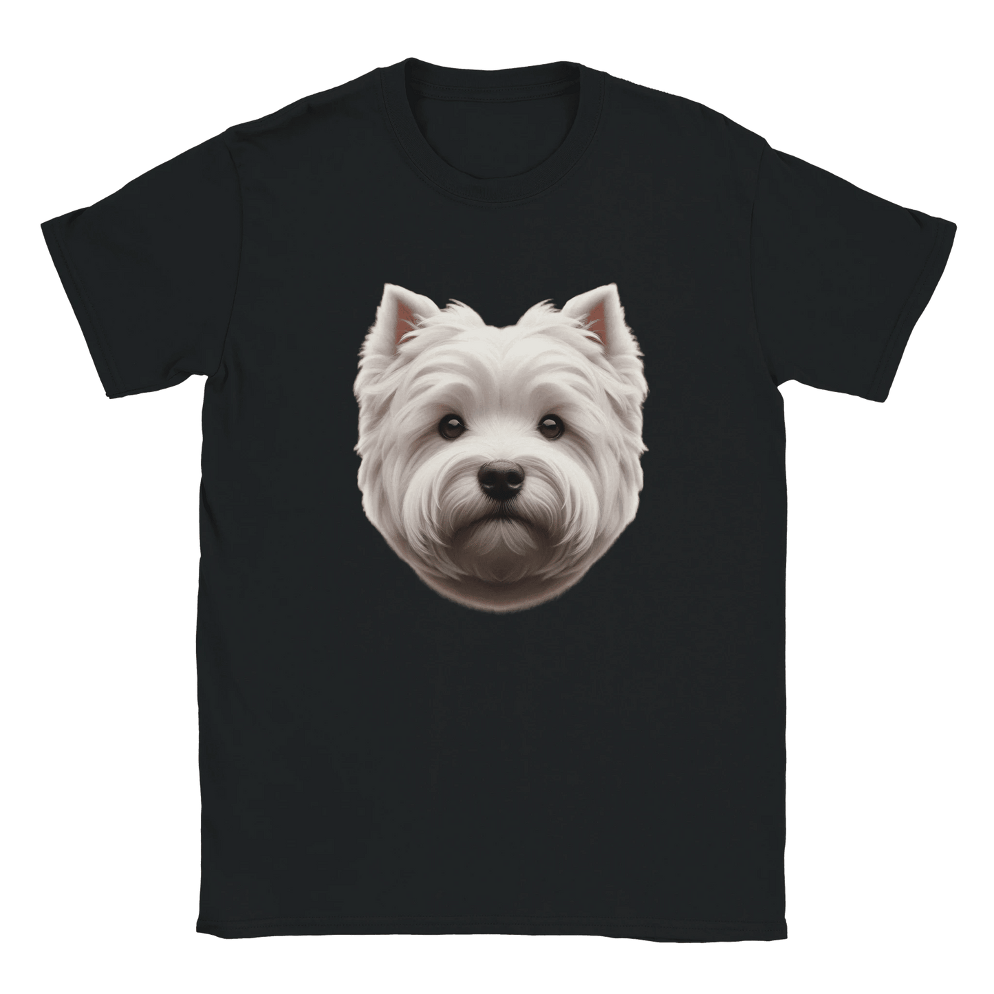 West Highland White Terrier Dog T-Shirt - PetSelfie - Petselfie