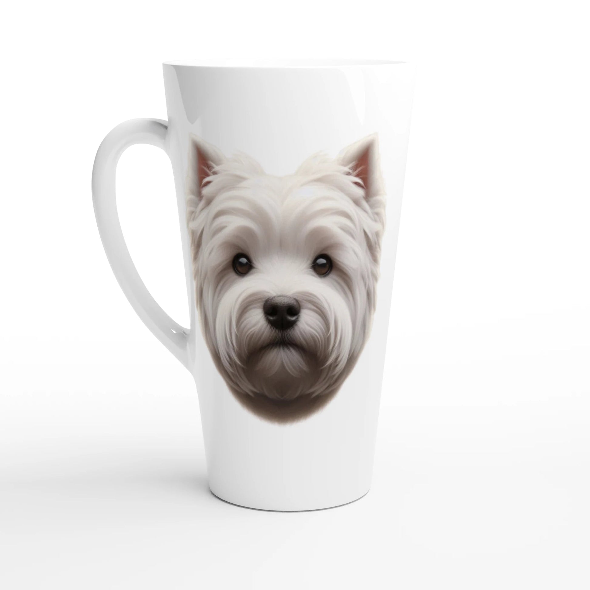 West Highland White Terrier latte Mug - PetSelfie - Petselfie