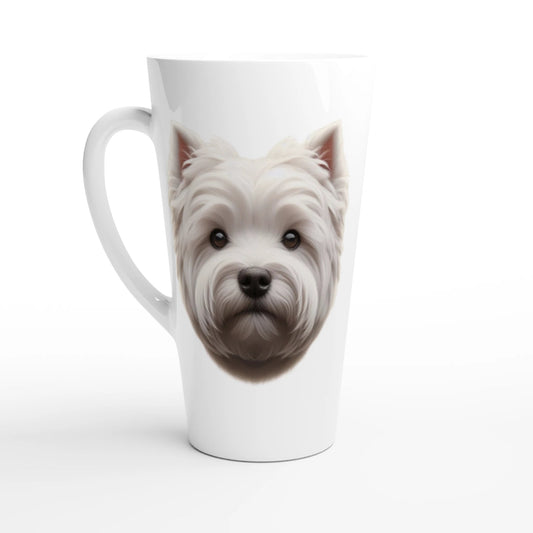 West Highland White Terrier latte Mug - PetSelfie - Petselfie