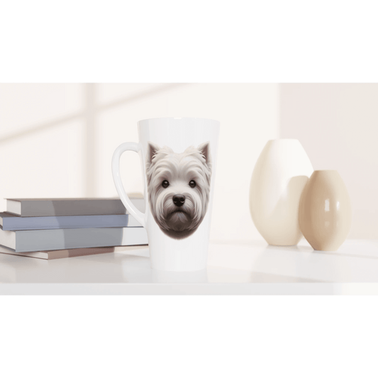 West Highland White Terrier latte Mug - PetSelfie - Petselfie