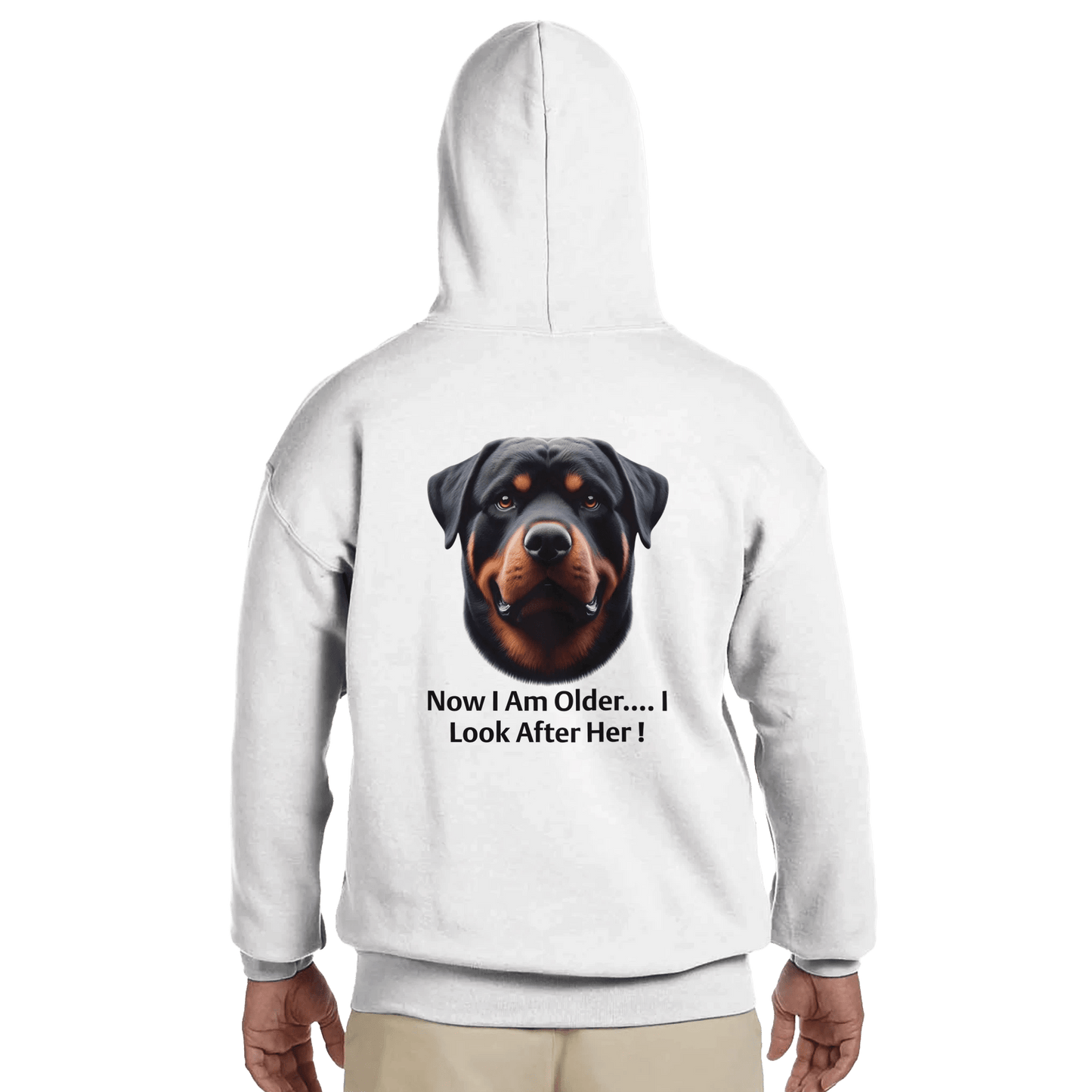 When I Was Young ....Rottweiler Pullover Hoodie - Petselfie