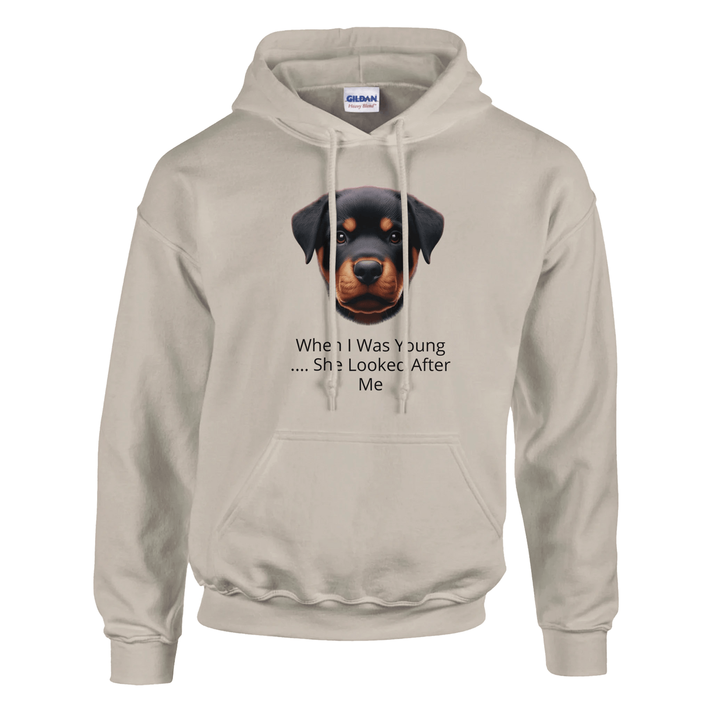 When I Was Young ....Rottweiler Pullover Hoodie - Petselfie