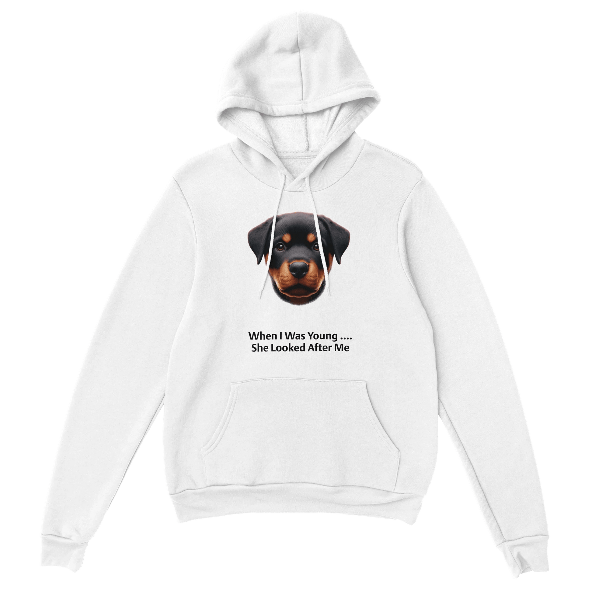 When I Was Young ....Rottweiler Pullover Hoodie - Petselfie