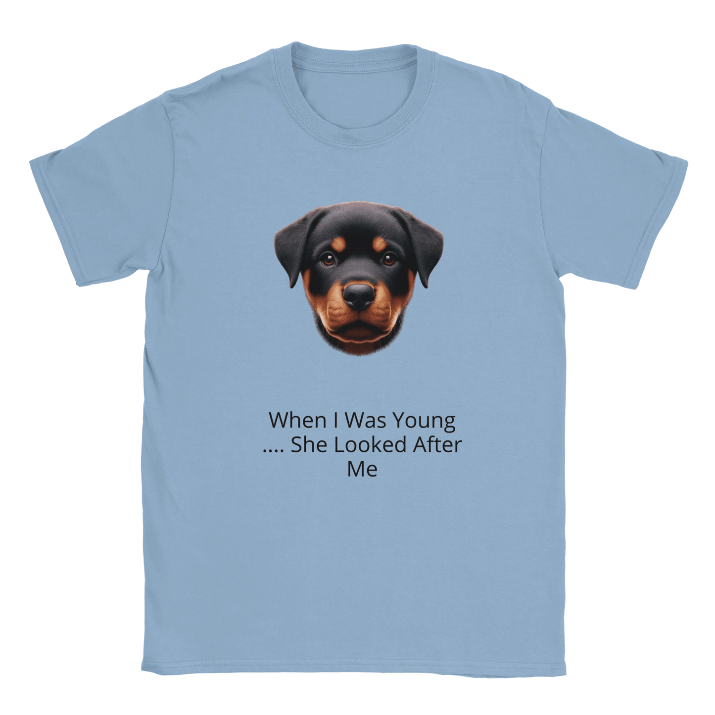 When I Was Young ....Rottweiler T-shirt - Petselfie