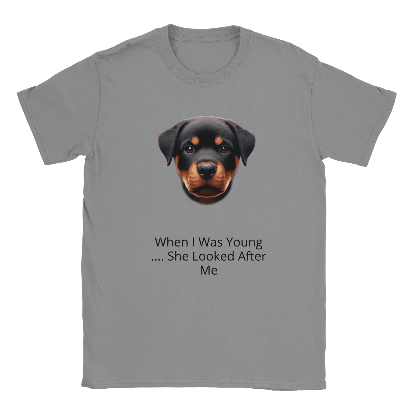 When I Was Young ....Rottweiler T-shirt - Petselfie