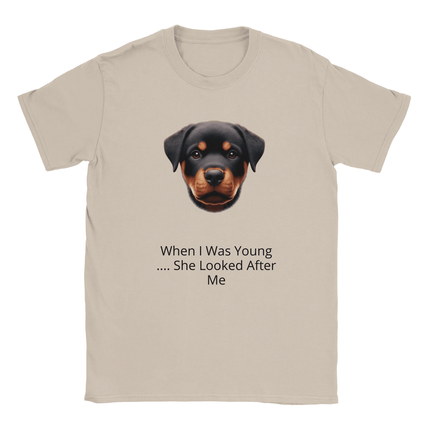 When I Was Young ....Rottweiler T-shirt - Petselfie