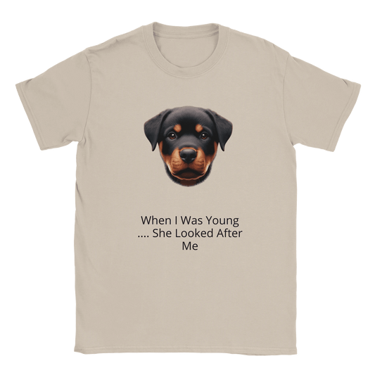 When I Was Young ....Rottweiler T-shirt - Petselfie