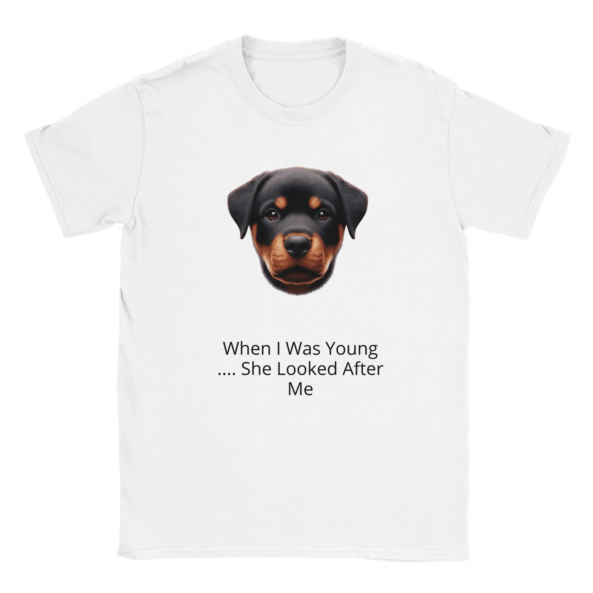When I Was Young ....Rottweiler T-shirt - Petselfie