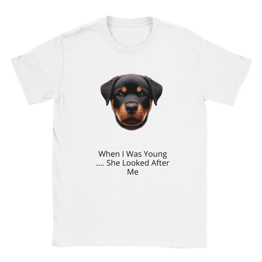 When I Was Young ....Rottweiler T-shirt - Petselfie