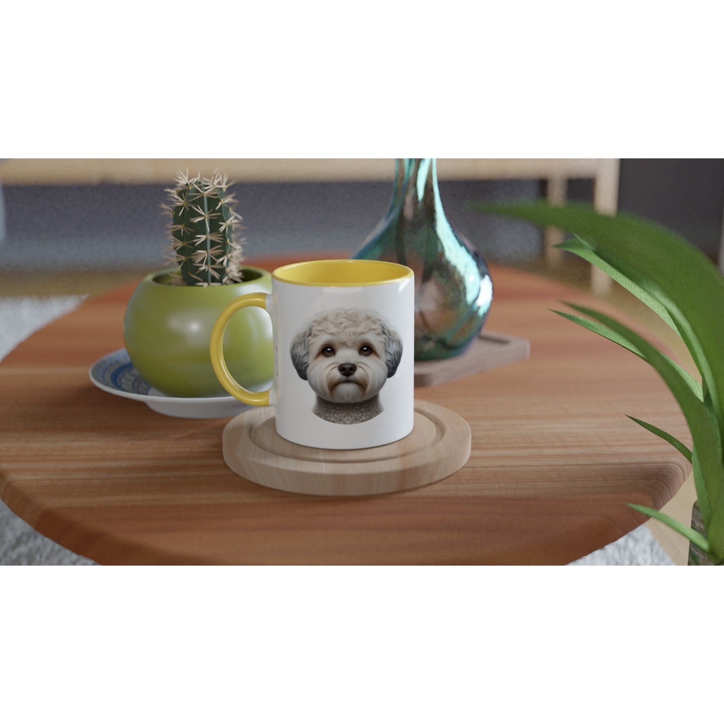 Zuchon Dog Mug with Colour Inside - PetSelfie - Petselfie